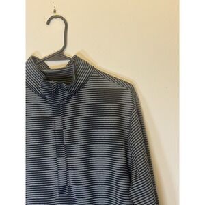 Matte Grey Haus of Grey Golf Half Zip Pullover Men's M Softshell Gray Black